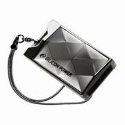 ����-����� Flash Drive 16GB USB 2.0 Silicon Power Touch 850 Titanium