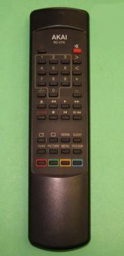 ����� �� AKAI RC-V7A TV/VCR