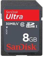 ����� ������ SD  8GB SanDisk  HC 10�� Ultra � ���������