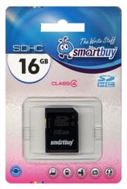 ����� ������ SD 16GB Smartbuy  HC K���� 4