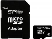 ����� ������ micro SD 64GB  Silicon Power HC 10�� Elite � ���������