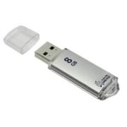 ����-���������� USB 2.0 8GB Smartbuy V-Cut Silver